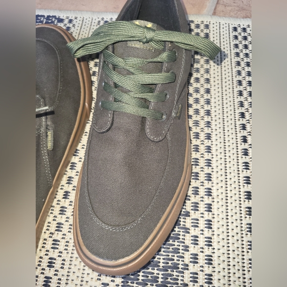 Men's Size 12 Green Canvas Zoo York Shoes - Picture 3 of 6